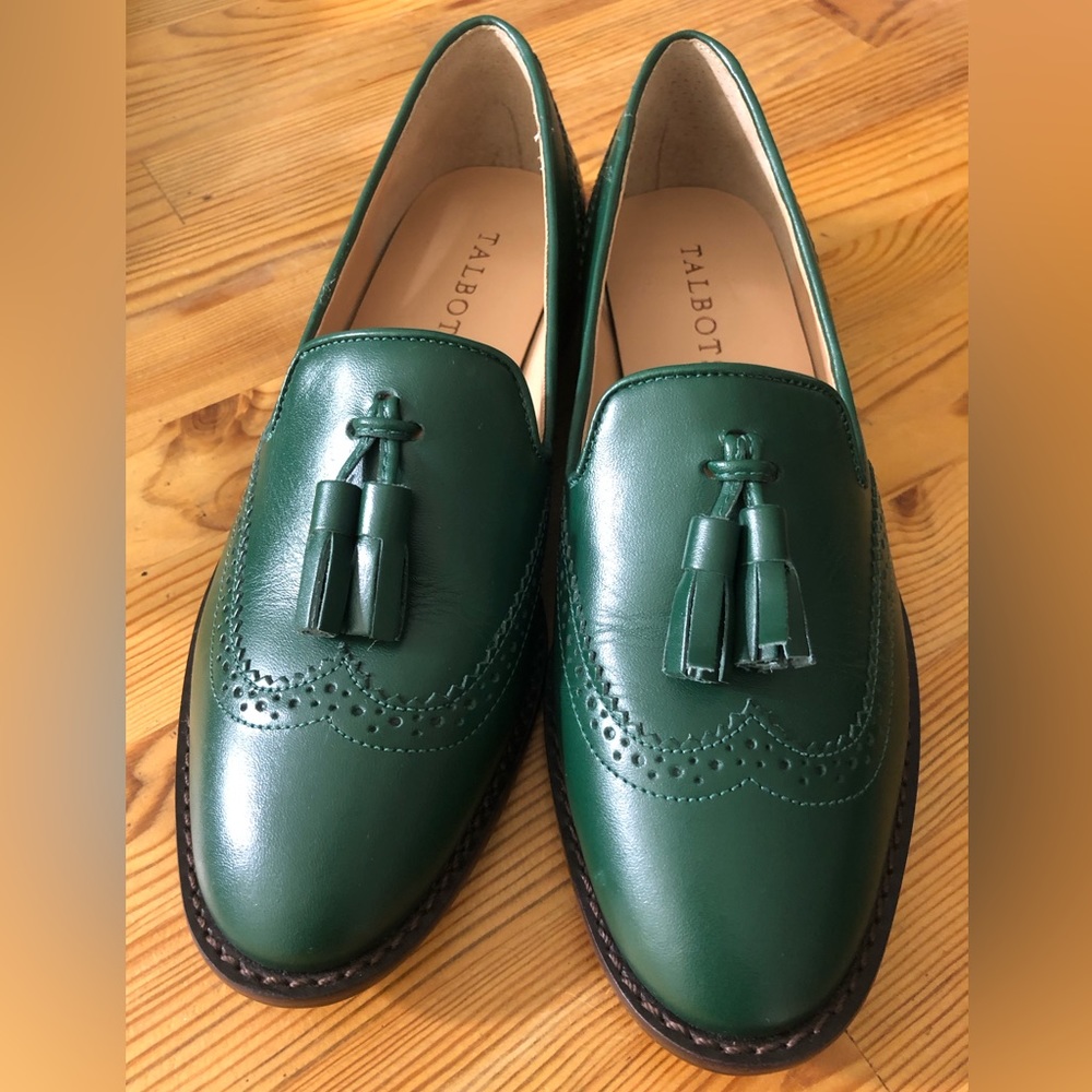 LEIGHTON BROGUE NAPPA LOAFERS